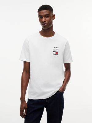 Tommy x Cadillac F1&reg; Team Stripe T-Shirt, White