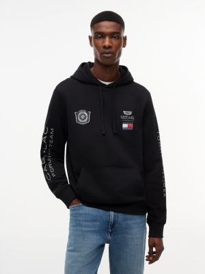 Tommy x Cadillac F1&reg; Team Car Graphic Hoodie, Black