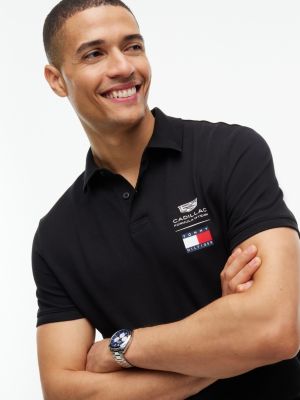 Мужские топы Tommy Hilfiger Tommy x Cadillac F1® Team Logo Polo — фото 3