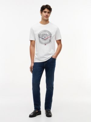 Мужские футболки Tommy Hilfiger Tommy x Cadillac F1® Team Tire T-Shirt — фото 2