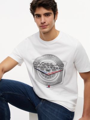 Мужские футболки Tommy Hilfiger Tommy x Cadillac F1® Team Tire T-Shirt — фото 3