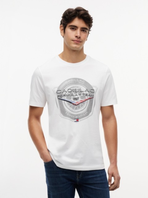 Мужские футболки Tommy Hilfiger Tommy x Cadillac F1® Team Tire T-Shirt