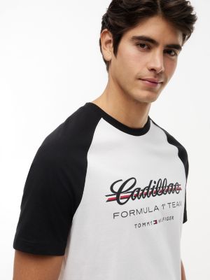 Женские футболки Tommy Hilfiger Tommy x Cadillac F1® Team Raglan T-Shirt — фото 3