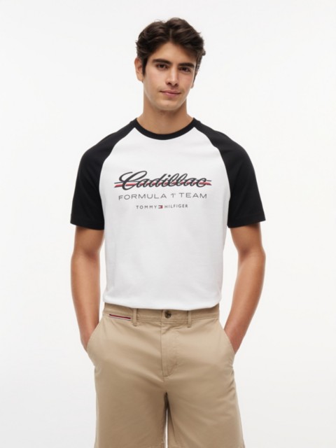 Женские футболки Tommy Hilfiger Tommy x Cadillac F1® Team Raglan T-Shirt