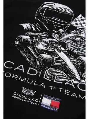 Tommy x Cadillac F1® Team Car Graphic T-Shirt | Tommy Hilfiger