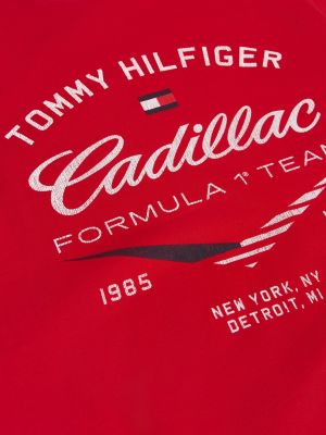 Мужские футболки Tommy Hilfiger Tommy x Cadillac F1® Team Retro Chevron T-Shirt — фото 7