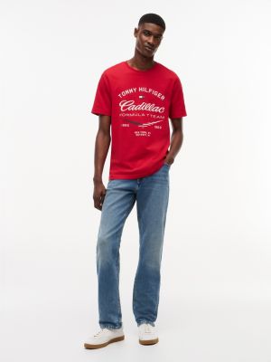Мужские футболки Tommy Hilfiger Tommy x Cadillac F1® Team Retro Chevron T-Shirt — фото 2