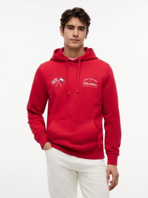 Tommy x Cadillac F1&reg; Team Speed Hoodie, Red