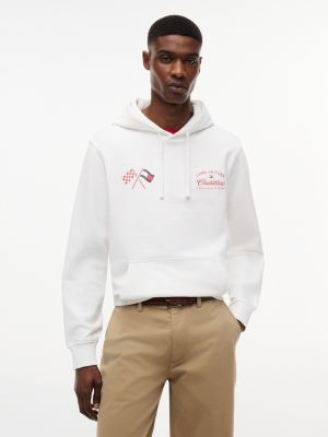 Tommy x Cadillac F1&reg; Team Speed Hoodie, White