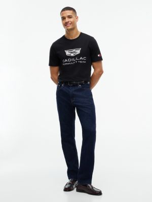 Мужская футболка Tommy Hilfiger Tommy x Cadillac F1® Team Logo, цвет: Чёрный — фото 3