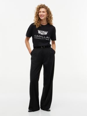 Мужская футболка Tommy Hilfiger Tommy x Cadillac F1® Team Logo, цвет: Чёрный — фото 4