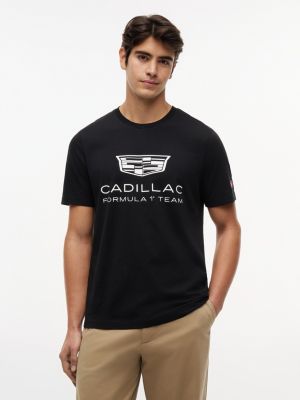 Tommy x Cadillac F1&reg; Team Crest T-Shirt, Black