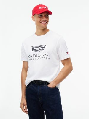 Tommy x Cadillac F1&reg; Team Logo T-Shirt, White