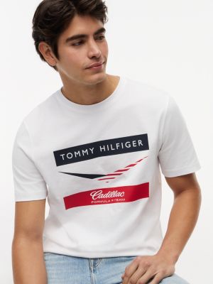 Мужские футболки Tommy Hilfiger Tommy x Cadillac F1® Team Chevron T-Shirt — фото 3
