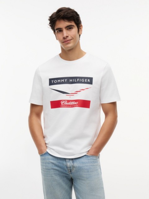Мужские футболки Tommy Hilfiger Tommy x Cadillac F1® Team Chevron T-Shirt