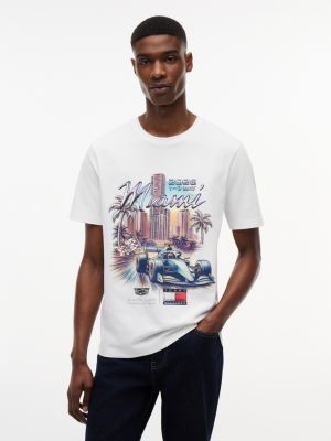 Tommy x Cadillac F1&reg; Team Miami T-Shirt, White