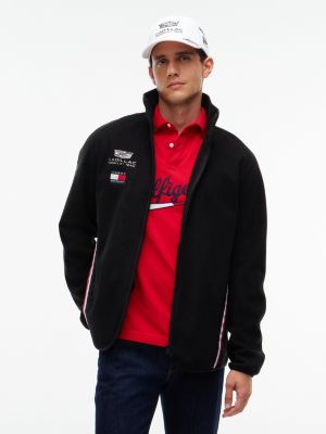 Tommy x Cadillac F1&reg; Team Replica Fleece Jacket, Black