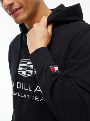 Мужское худи Tommy Hilfiger Tommy x Cadillac F1® Team Logo, цвет: Чёрный — фото 5