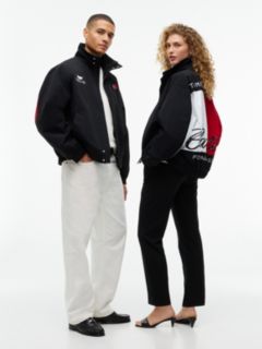 Tommy x Cadillac F1® Team Back Flag Jacket — Black 11
