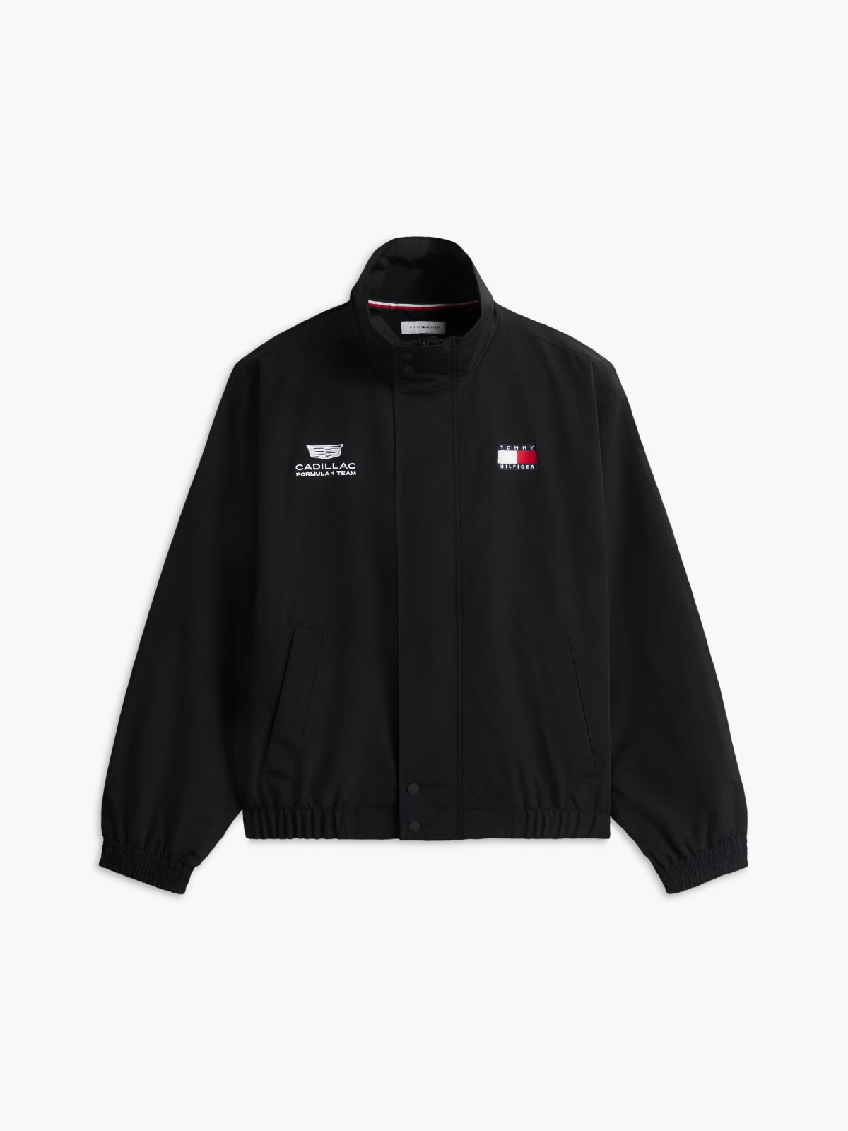 Tommy x Cadillac F1® Team Back Flag Jacket — Black