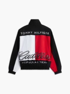 Tommy x Cadillac F1® Team Back Flag Jacket — Black 13