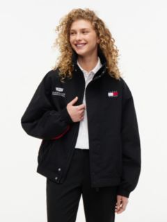 Tommy x Cadillac F1® Team Back Flag Jacket — Black 2