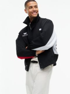 Tommy x Cadillac F1® Team Back Flag Jacket — Black 5