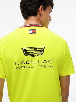 Мужская футболка Tommy Hilfiger Tommy x Cadillac F1® Team Replica, цвет: Жёлтый — фото 5