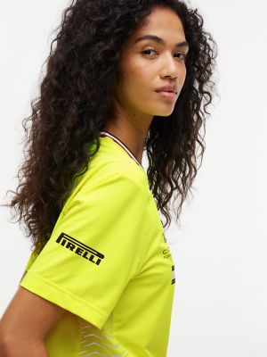 Мужская футболка Tommy Hilfiger Tommy x Cadillac F1® Team Replica, цвет: Жёлтый — фото 6