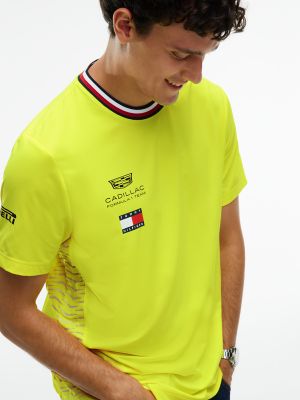 Мужская футболка Tommy Hilfiger Tommy x Cadillac F1® Team Replica, цвет: Жёлтый — фото 7
