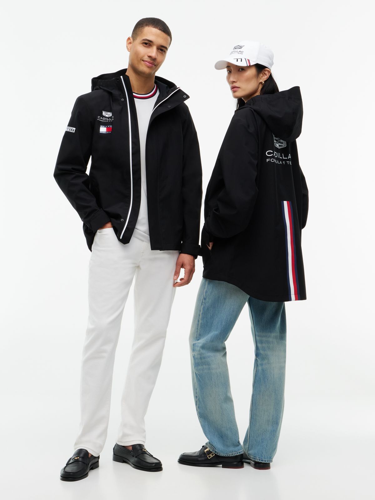 Tommy x Cadillac F1® Team Replica Windbreaker — Black