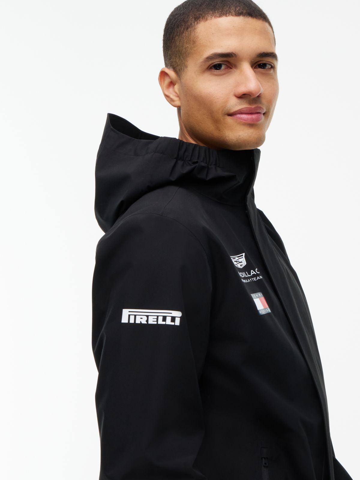 Tommy x Cadillac F1® Team Replica Windbreaker — Black
