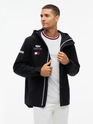 Tommy x Cadillac F1&reg; Team Replica Windbreaker, Black