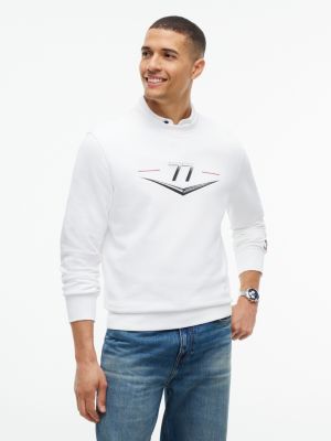 Tommy x Cadillac F1&reg; Team Driver Sweatshirt, White
