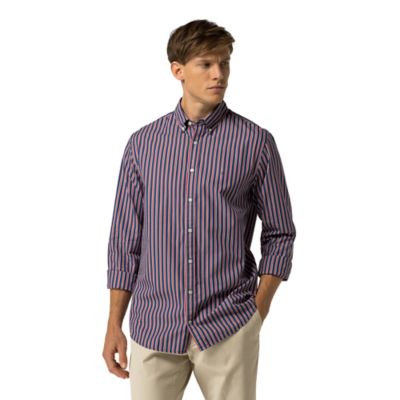 tommy hilfiger pinstripe shirt