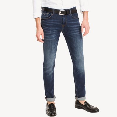 tommy hilfiger slim straight jeans