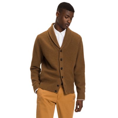 tommy hilfiger shawl collar cardigan