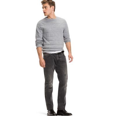 denton stretch straight fit jeans