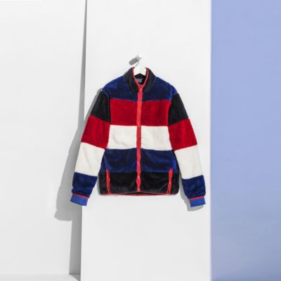 tommy hilfiger men's fleece jacket