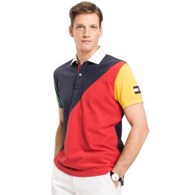 tommy hilfiger flag polo