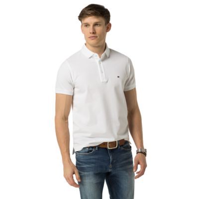 tommy hilfiger slim fit polo mens