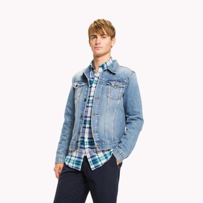 tommy hilfiger denim men's classic denim jacket