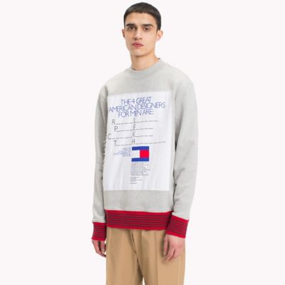 tommy hilfiger khaki sweatshirt