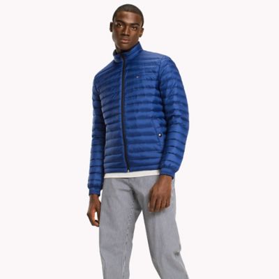 tommy hilfiger packable down bomber jacket