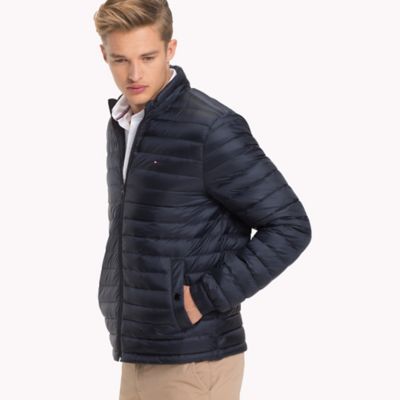 tommy hilfiger men's packable puffer jacket