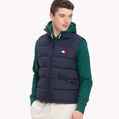 puffer vest tommy hilfiger