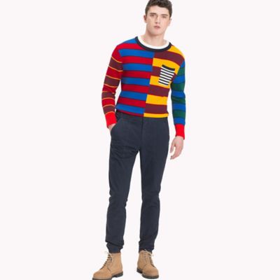 striped sweater tommy hilfiger