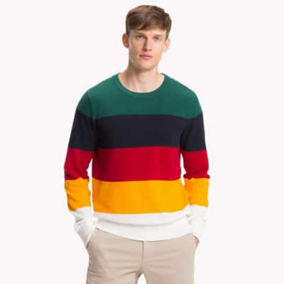 Multicolor Crewneck Sweater | Tommy 