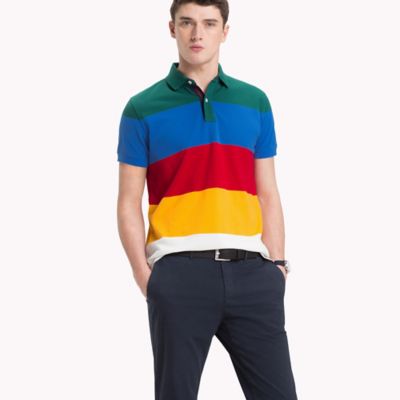 tommy hilfiger multicolor polo