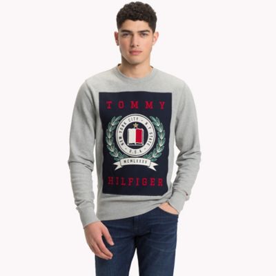 tommy crest sweatshirt